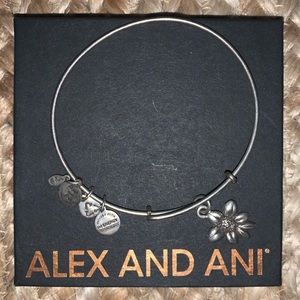 ALEX AND ANI charm bracelet- wildflower